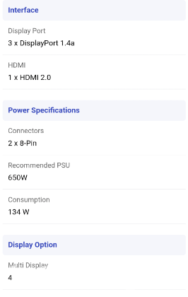 Intel Arc A580 Gddr6 Graphics Card For Sell